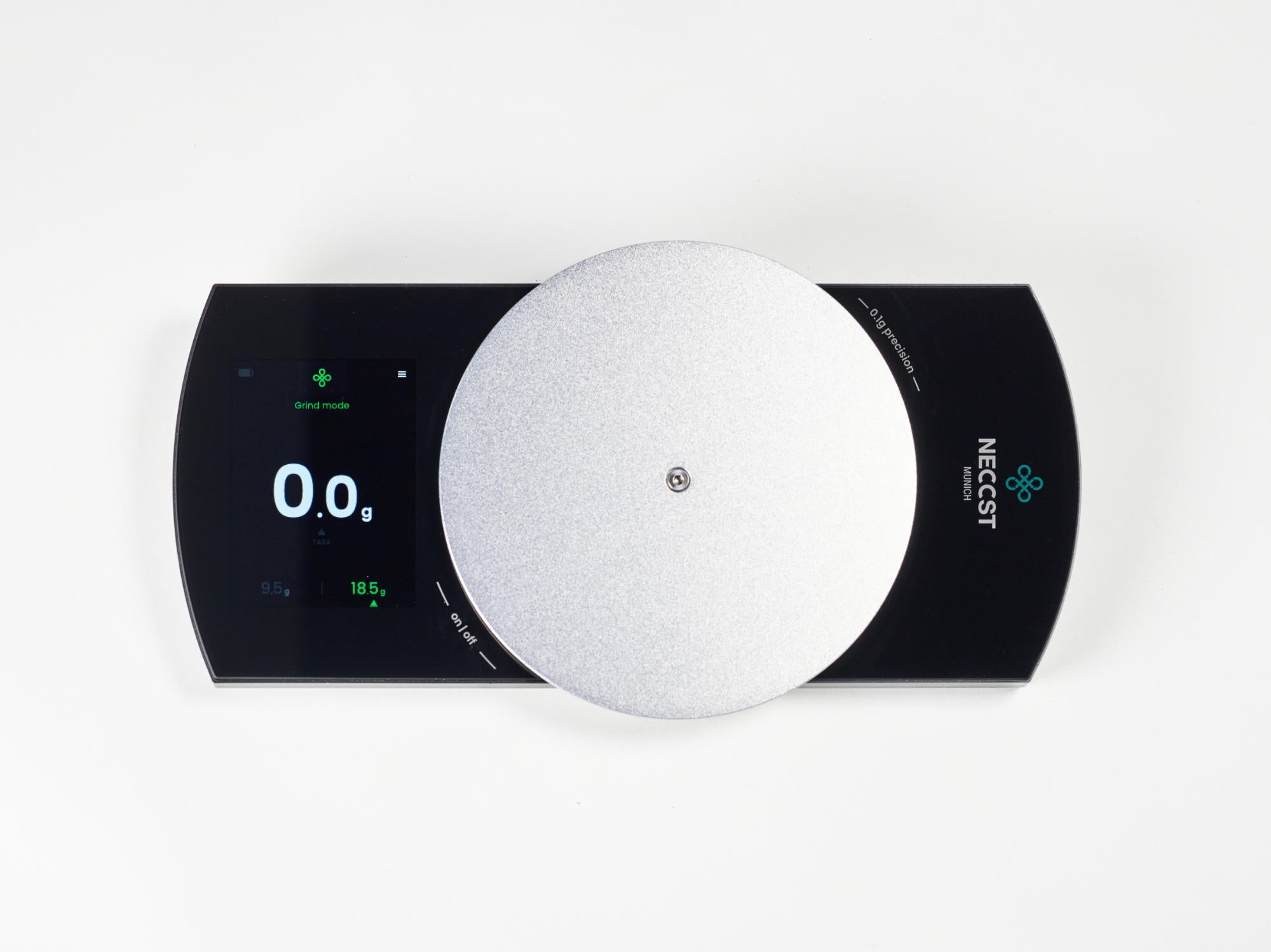 neccoページ NECCST Coffee Scale – 0.1g Precision, Touchscreen, Timer & Flow Rate