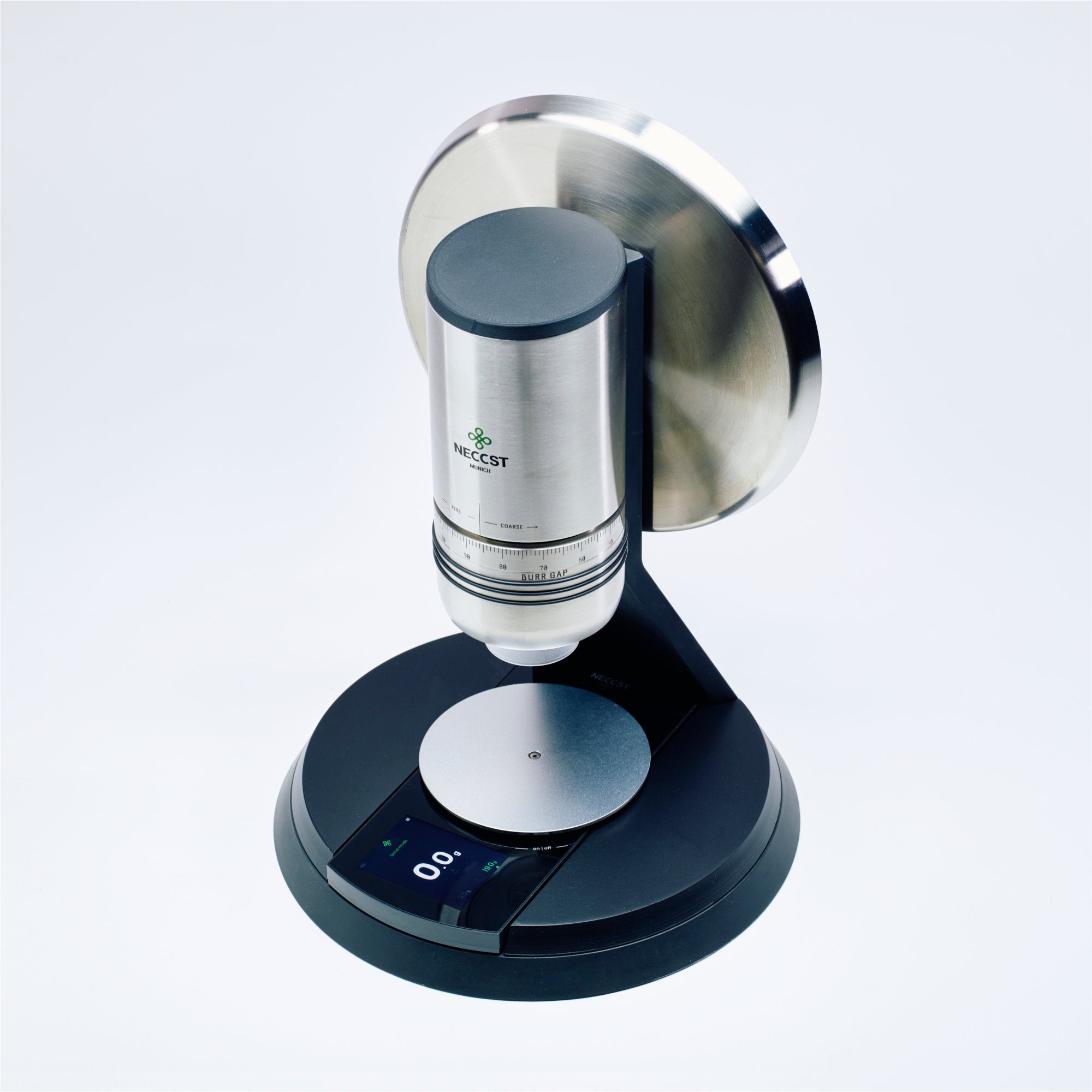 NECCST Series 1 — Manual Coffee Grinder with Grind-by-Weight