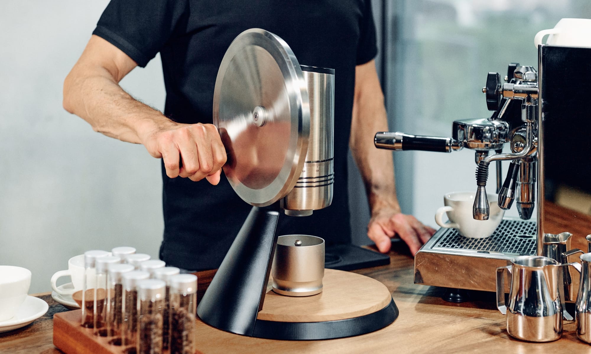 Premium Manual Coffee Grinder, Reimagined — NECCST